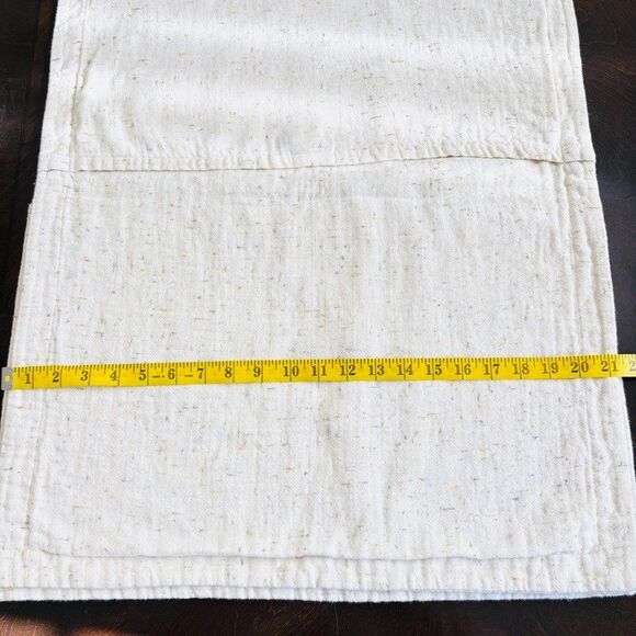 Parachute Cloud Cotton Queen Pillowcase Shams Set of 2 Speckled Beige Minimalist - Picture 5 of 6